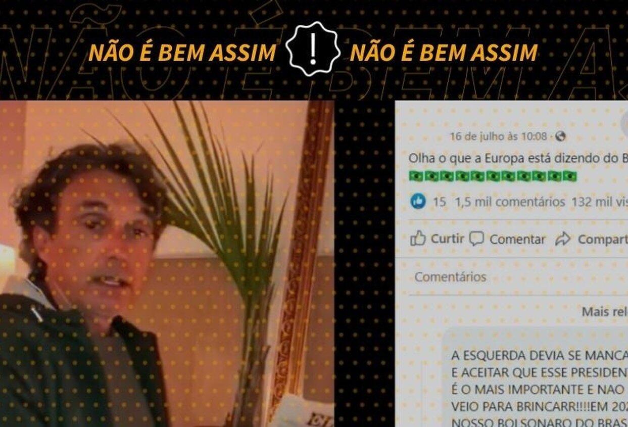 Texto do ‘El País’ de 2018 sobre Bolsonaro e mercado financeiro circula como se fosse atual