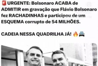 Bolsonaro não admitiu em áudio participação de Flávio em ‘rachadinha’