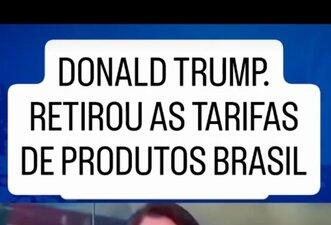 Trump não cancelou tarifa sobre produtos brasileiros em 2026