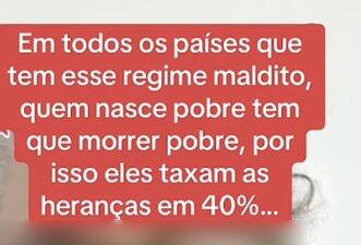 É falso que governo Lula aumentou imposto sobre herança para 40%