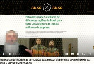 Uniforme estilizado da Petrobras foi criado para ação de marketing e não será usado por funcionários