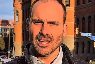Eduardo Bolsonaro anunciou licença, e não renúncia ao cargo de deputado federal