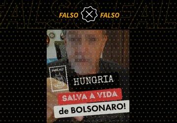 Não há provas de que Bolsonaro foi à embaixada da Hungria para fugir de assassino