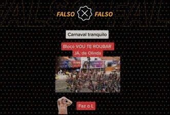 Vídeo associa a Lula briga generalizada ocorrida em 2020 no Carnaval de Olinda