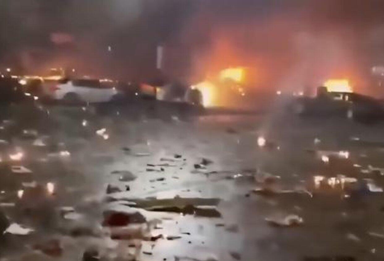 Vídeo mostra acidente aéreo nos EUA, não destruição em Israel ou no Irã