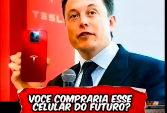 Elon Musk não lançou celular da Tesla com internet Starlink ilimitada