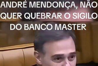 Vídeo não mostra Mendonça argumentando contra quebra de sigilo do Master