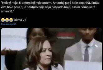 Vídeo de Kamala Harris dizendo que ‘hoje é hoje’ foi alterado por IA