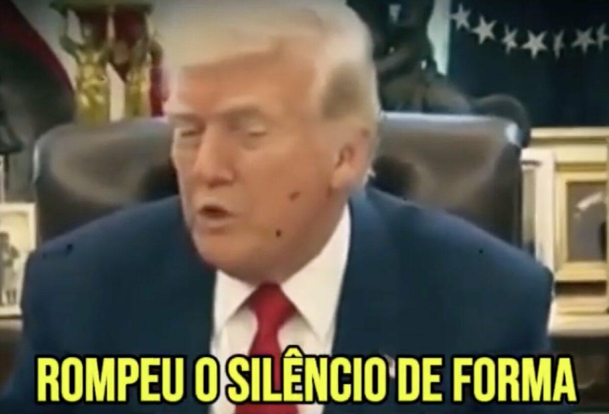 Trump não criticou Moraes por intimar Bolsonaro na UTI