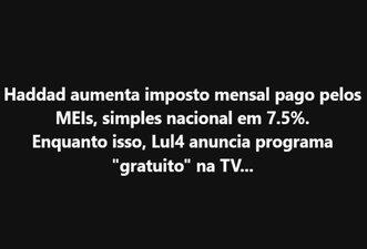 Reajuste de tributos pagos por MEIs obedece legislação anterior a Haddad