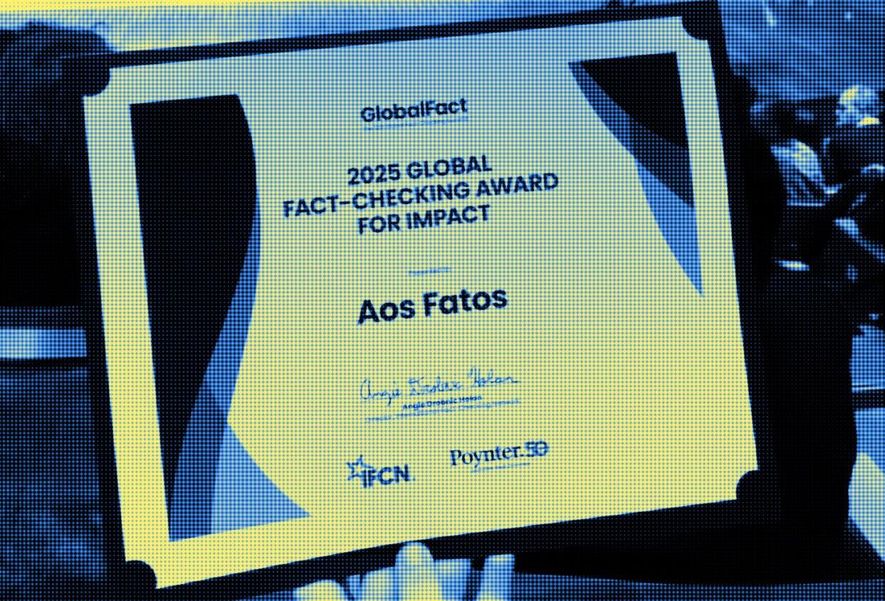 Aos Fatos vence prêmio internacional por impacto de checagens nas eleições de 2024