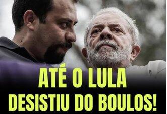 Lula tem domicílio eleitoral em São Bernardo do Campo e não poderia votar em Boulos