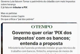 Reforma tributária não cria imposto sobre o Pix