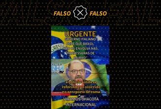 Governo italiano não chamou suposta agressão à família de Moraes de ‘travessura de bairro’