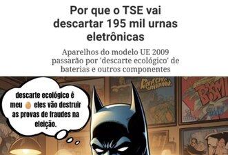 Não é verdade que TSE vai destruir 195 mil urnas para esconder provas de fraude nas eleições