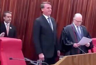 Posts usam vídeo antigo para alegar que Bolsonaro foi aplaudido durante julgamento no STF