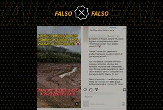 É falso que enchentes na Serra Gaúcha foram causadas por abertura de comportas em barragem