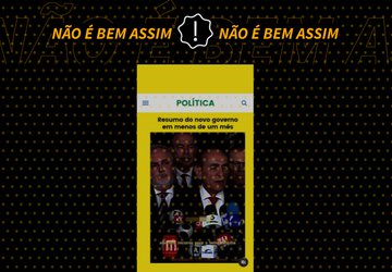 Montagem cita falhas em Orçamento de Bolsonaro para criticar medidas do governo Lula