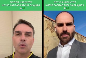 Golpistas manipulam vídeos da família Bolsonaro com IA para promover campanha de arrecadação falsa
