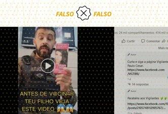 É falso que Anvisa aprovou sem contraindicação vacina da Pfizer para crianças