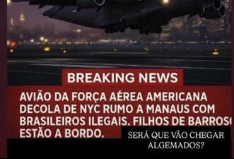É falso que filhos de Barroso foram deportados dos EUA