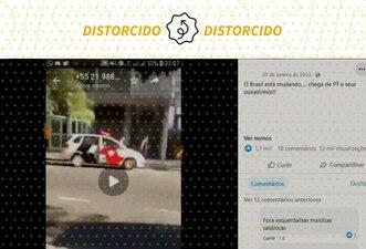 Vídeo que mostra agressão a homem que bateu em PMs é de 2015, não recente