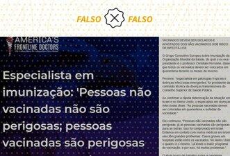 Grupo consultivo da OMS na Europa não recomendou quarentena para vacinados contra Covid-19