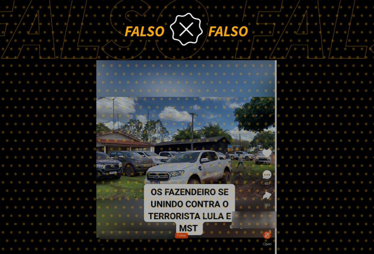 É falso que vídeo mostra invasão feita pelo MST durante o governo Lula