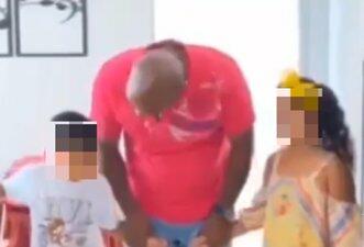 É falso que vídeo mostra reencontro de Débora dos Santos com a família