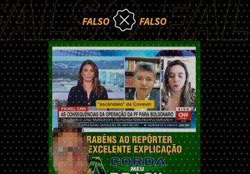 Vídeo da CNN mostra deputado aliado de Bolsonaro acusando complô, não repórter