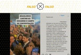 Vídeo mostra visita de senador à PF em janeiro, e STM não determinou soltura de golpistas