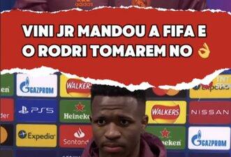 Vídeo em que Vini Jr. diz que ‘roubaram’ Bola de Ouro foi criado por IA