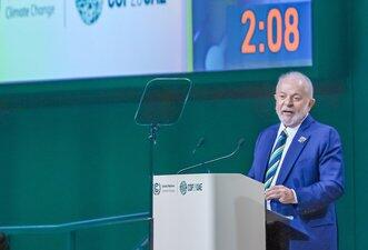 Na COP-28, Lula cita dados errados sobre Ministério do Meio Ambiente e produção de alimentos
