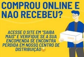 Aviso de ‘encomenda retida pelos Correios’ é golpe