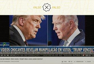 Vídeos da contagem de votos não provam que eleição nos EUA foi fraudada