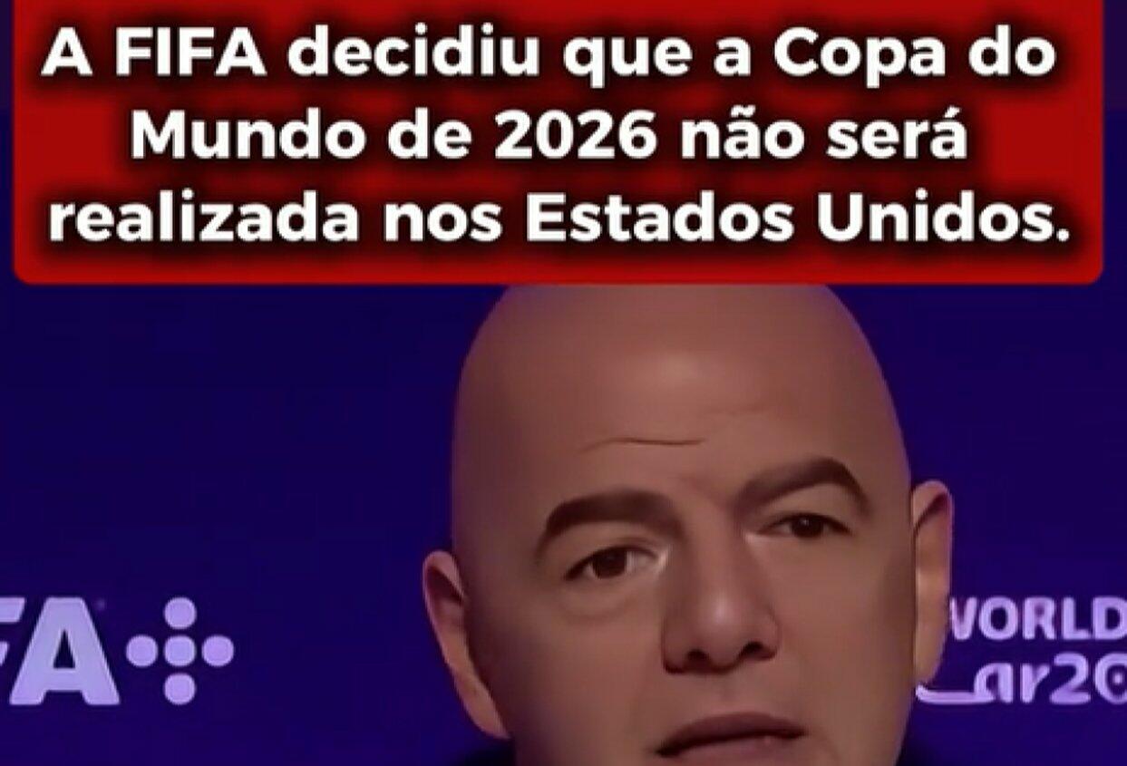 Fifa não cancelou Copa do Mundo de 2026 nos EUA