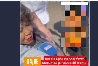 É falso que Alcione foi internada após dizer que ‘faria macumba’ para Trump