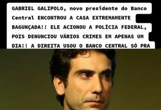 É falso que Galípolo denunciou à PF crimes contra o Banco Central