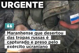 É falso vídeo que mostra combatente brasileiro capturado na Ucrânia