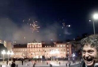 Vídeo de fogos na Casa Rosada é antigo e não tem relação com Trump