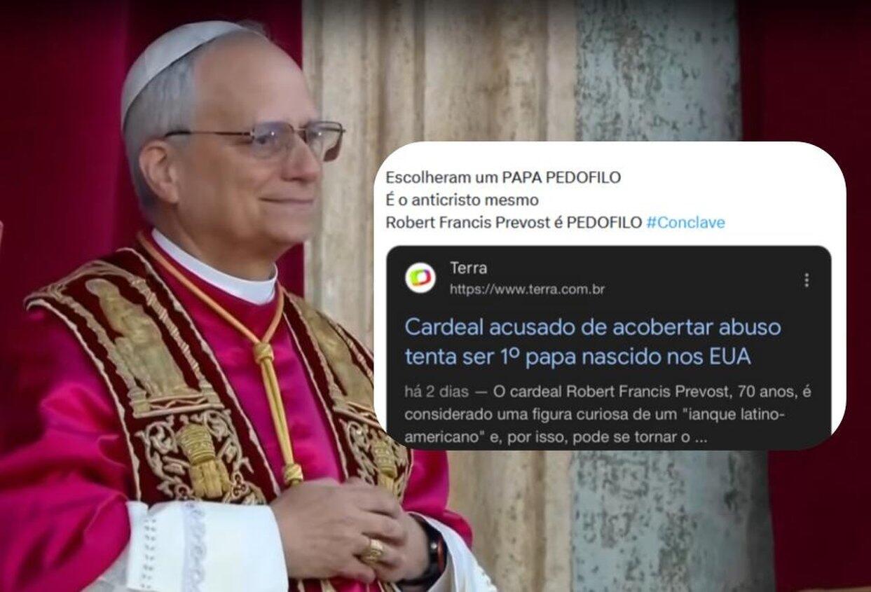 É falso que papa Leão 14 é acusado de pedofilia