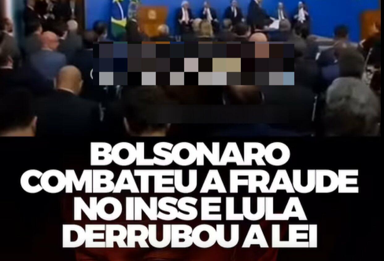 É falso que Lula revogou lei de combate a fraudes no INSS sancionada por Bolsonaro