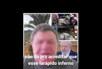 Não é ex-diretor da Anvisa homem que critica governo Lula por desintrusão de terra indígena no Pará
