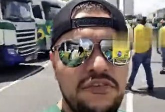 Vídeo que mostra manifestação de caminhoneiros em Brasília foi gerado por IA