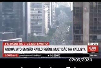 Vídeo do 7 de Setembro de 2022 circula como se fosse deste ano