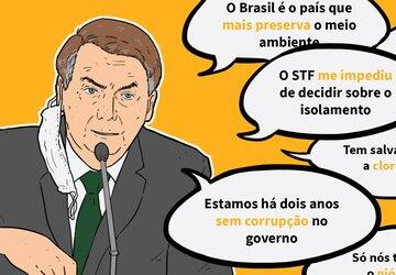 Em dois anos de governo, Bolsonaro deu ao menos três declarações falsas ou distorcidas por dia