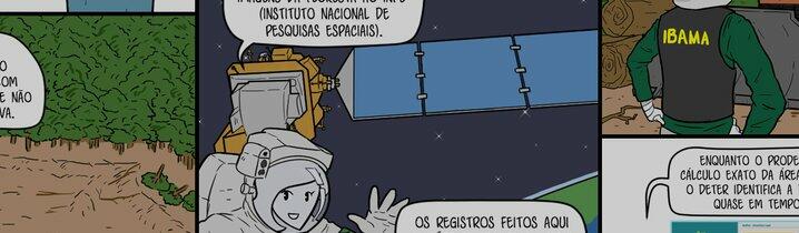 Fátima explica como é monitorado o desmatamento da Amazônia