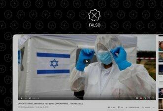 Israel não descobriu cura ou vacina para o coronavírus