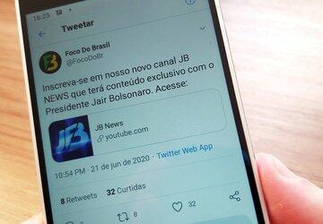 Canal investigado pelo STF cria outra conta no YouTube para divulgar falas controversas de Bolsonaro