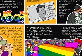 Desenhamos as conquistas LGBTQI no Brasil